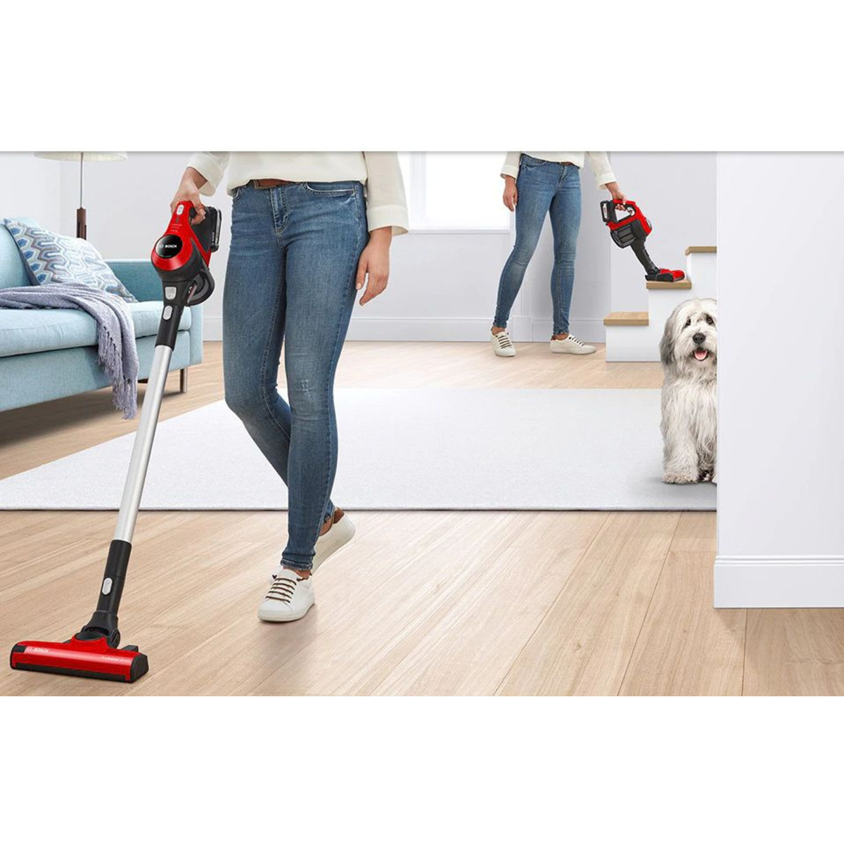 Пылесос ручной Bosch BCS61PET (Цвет: Red)