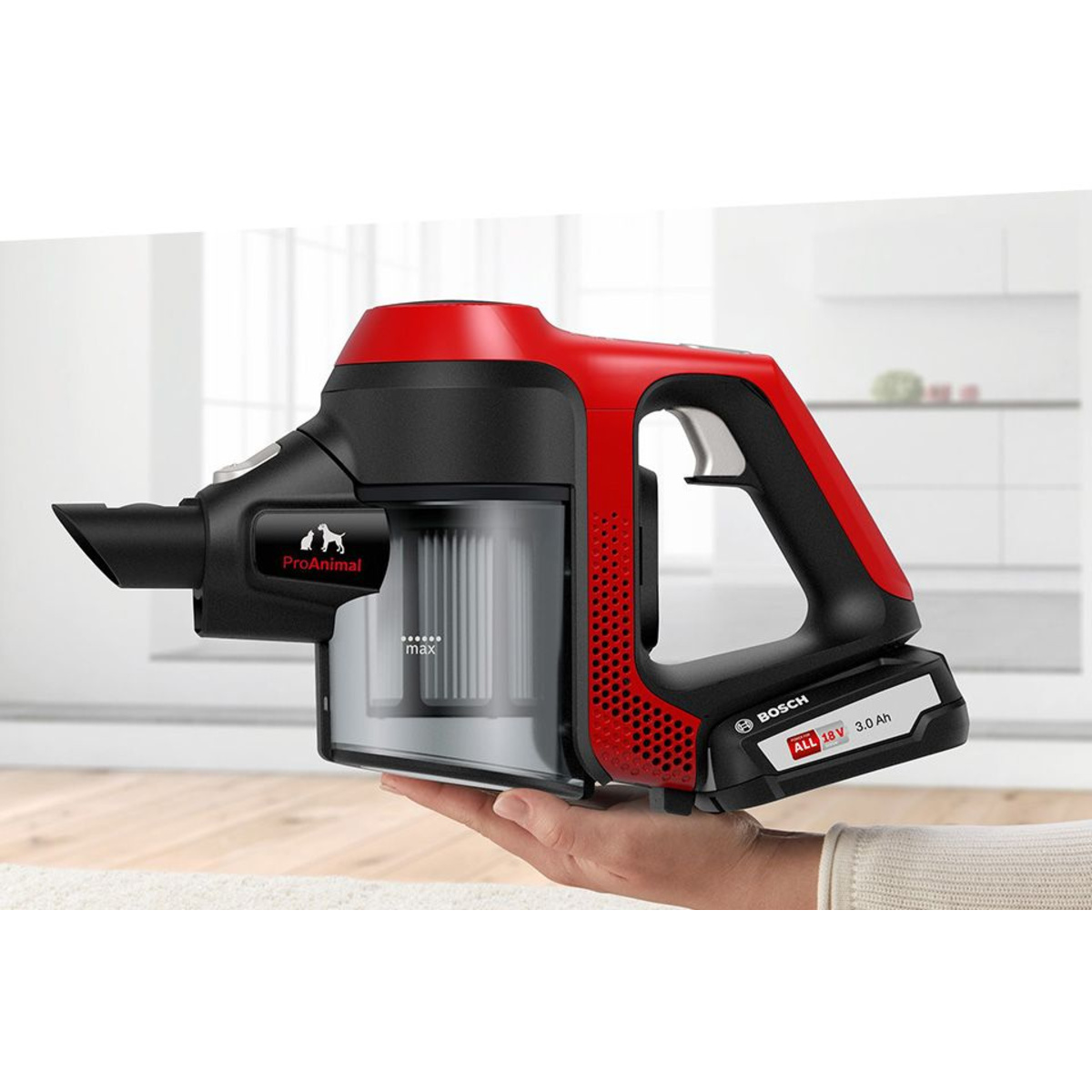 Пылесос ручной Bosch BCS61PET (Цвет: Red)