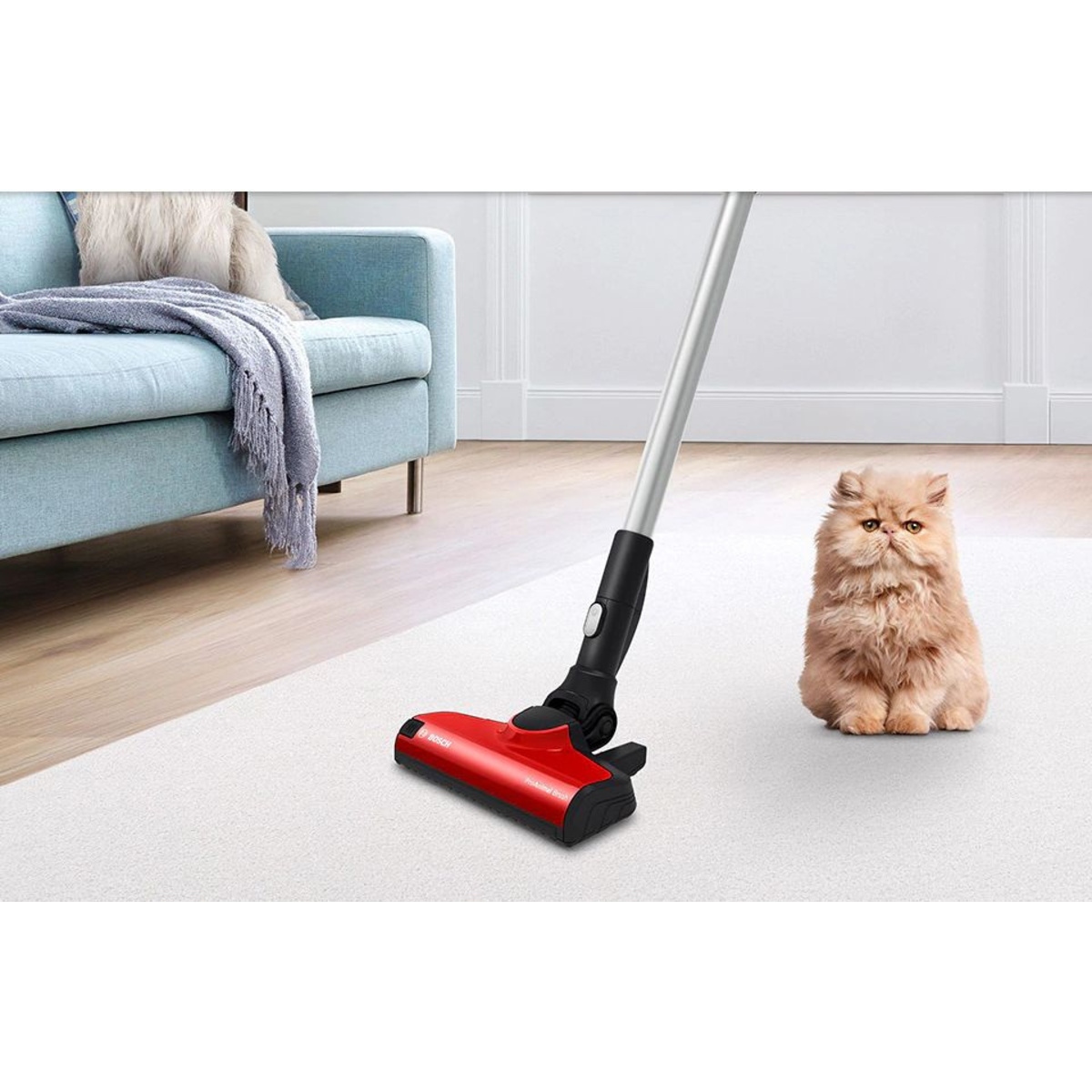 Пылесос ручной Bosch BCS61PET (Цвет: Red)