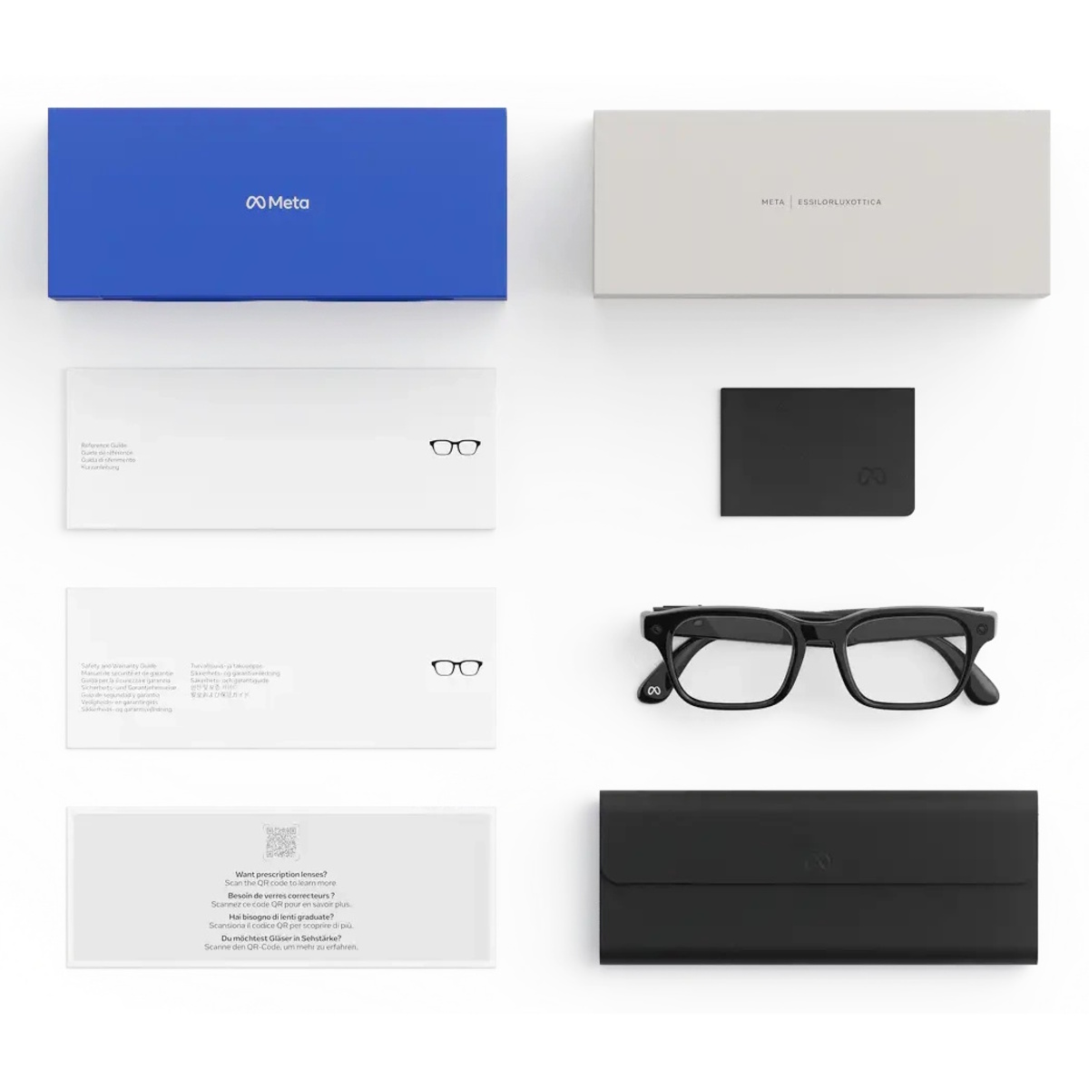 Умные очки Meta Adventurer Standart (Цвет: Classic Black / Clear Lens)