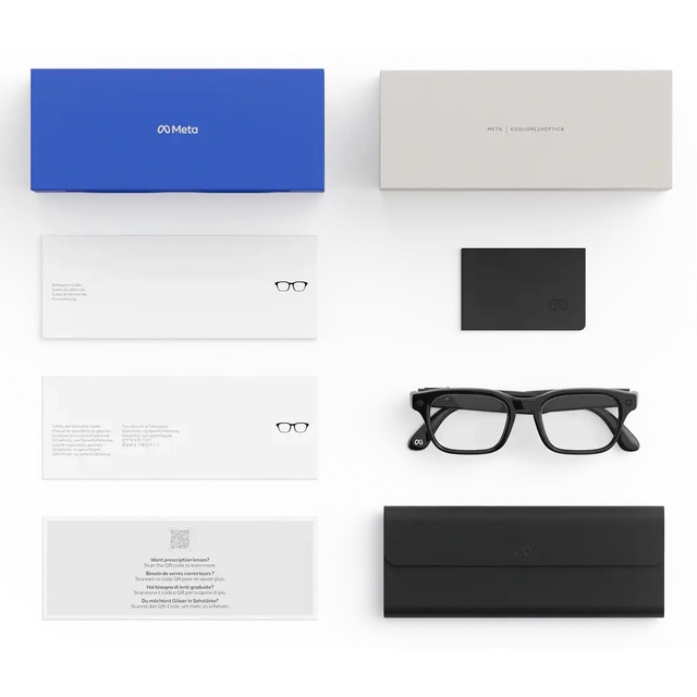 Умные очки Meta Adventurer Standart (Цвет: Classic Black / Clear Lens)