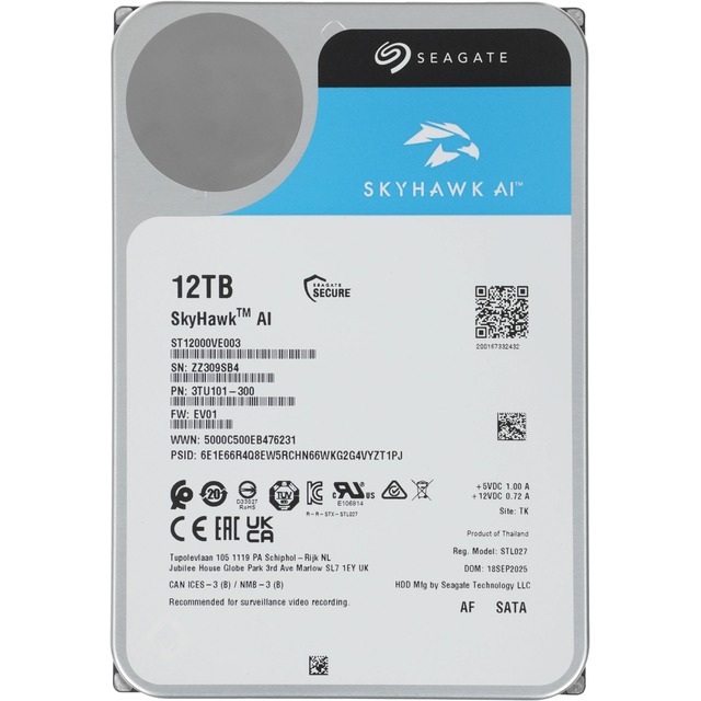 Жесткий диск Seagate SATA-III 12TB ST12000VE003