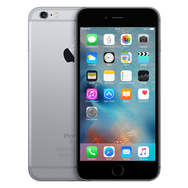 Смартфон Apple iPhone 6s Plus 32Gb (NFC) (Цвет: Space Gray) EU