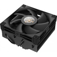 Устройство охлаждения(кулер) Deepcool AN400 Soc-AM5/AM4/1151/1200/1700 черный 4-pin Al+Cu Ret