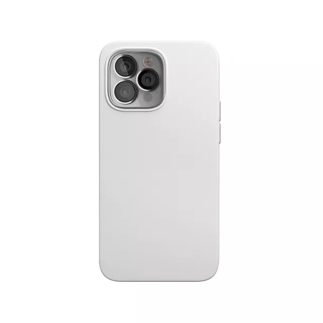 Чехол-накладка VLP Silicone Case with MagSafe для смартфона Apple iPhone 13 Pro, белый