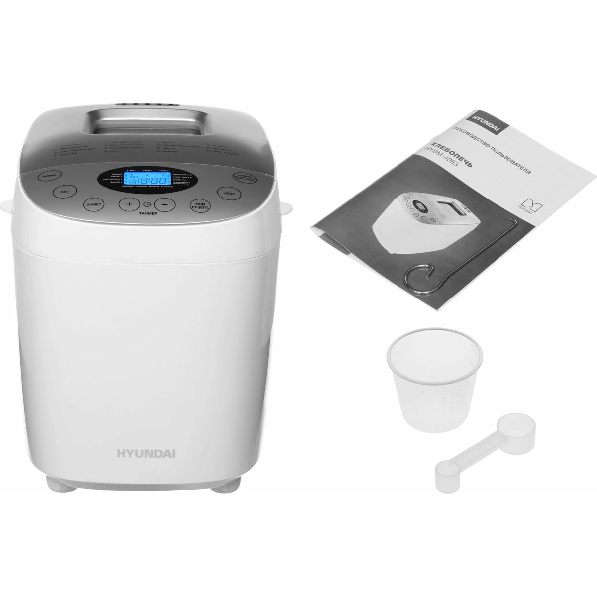 Хлебопечь Hyundai HYBM-4083, белый