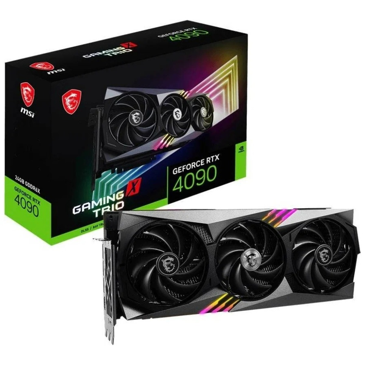 Видеокарта MSI GeForce RTX 4090 GAMING X TRIO 24Gb