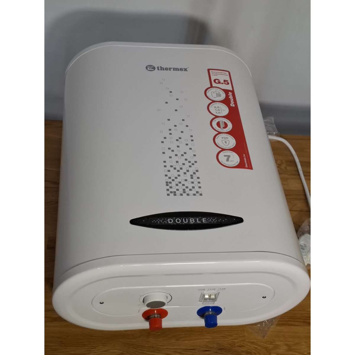 Водонагреватель Thermex Double 30 (Цвет: White)