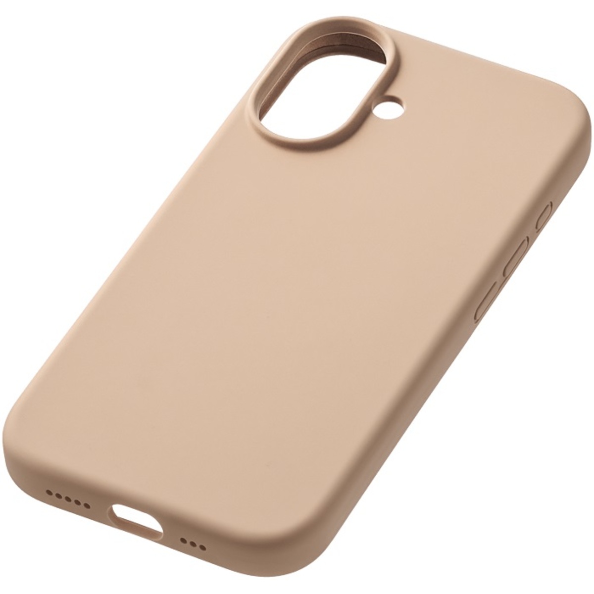 Чехол-накладка uBear Touch Mag Case для смартфона Apple iPhone 16 (Цвет: Latte)