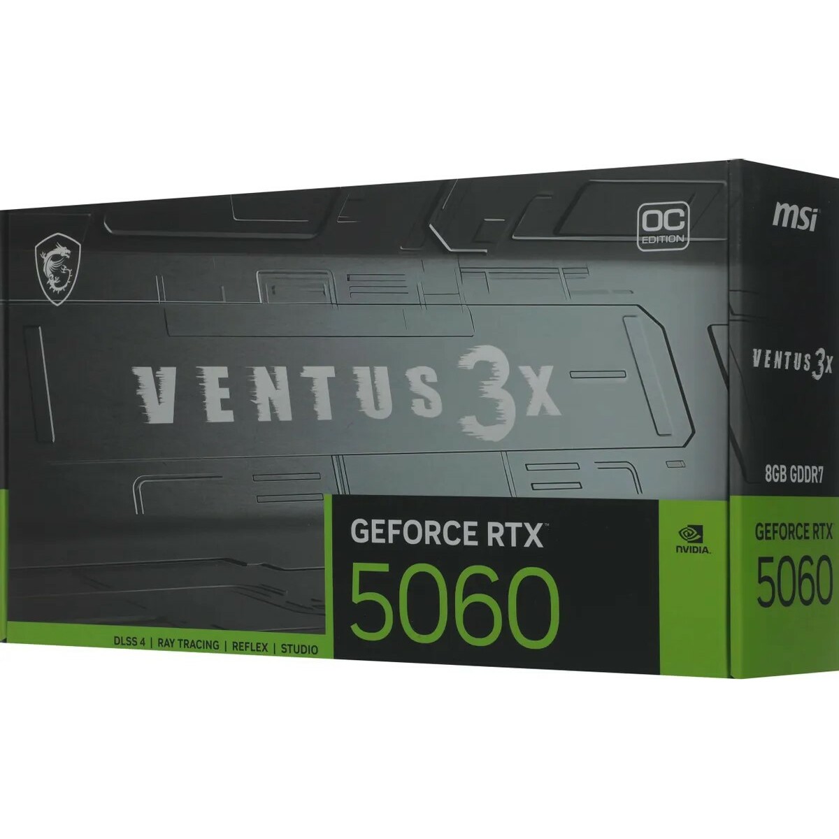 Видеокарта MSI GeForce RTX 5060 VENTUS 3X OC 8Gb 