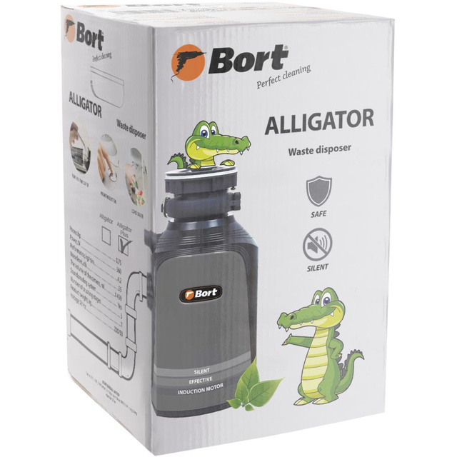 Бытовой измельчитель Bort Alligator Plus (Цвет: Black)