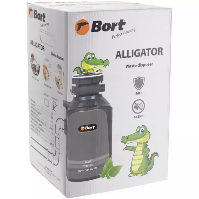 Бытовой измельчитель Bort Alligator Plus (Цвет: Black)