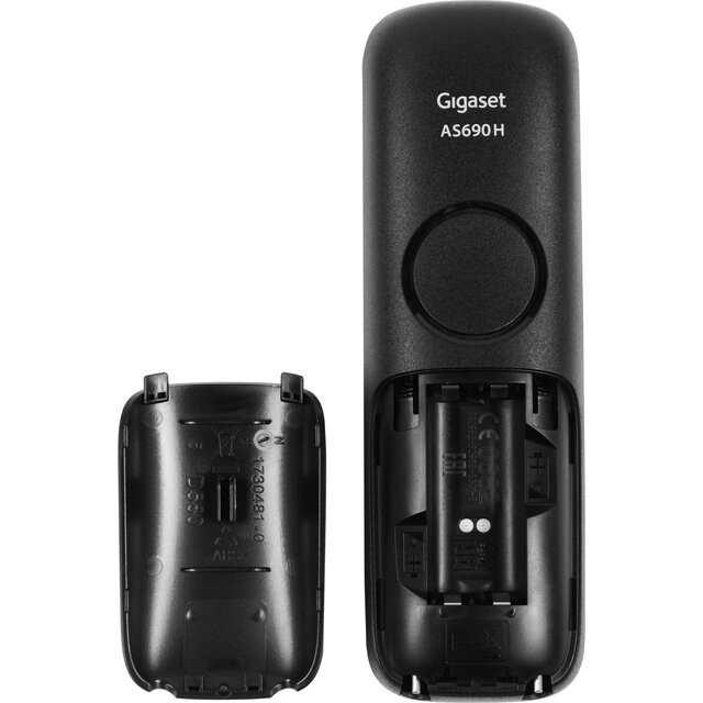 Радиотелефон Dect Gigaset AS690A Trio, черный