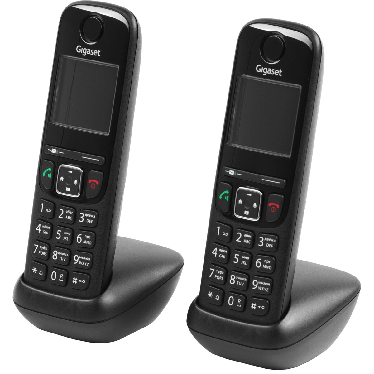 Радиотелефон Dect Gigaset AS690A Trio, черный