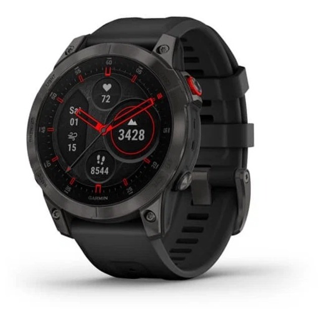 Умные часы Garmin Epix (Gen 2) Sapphire (Цвет: Black Titanium)