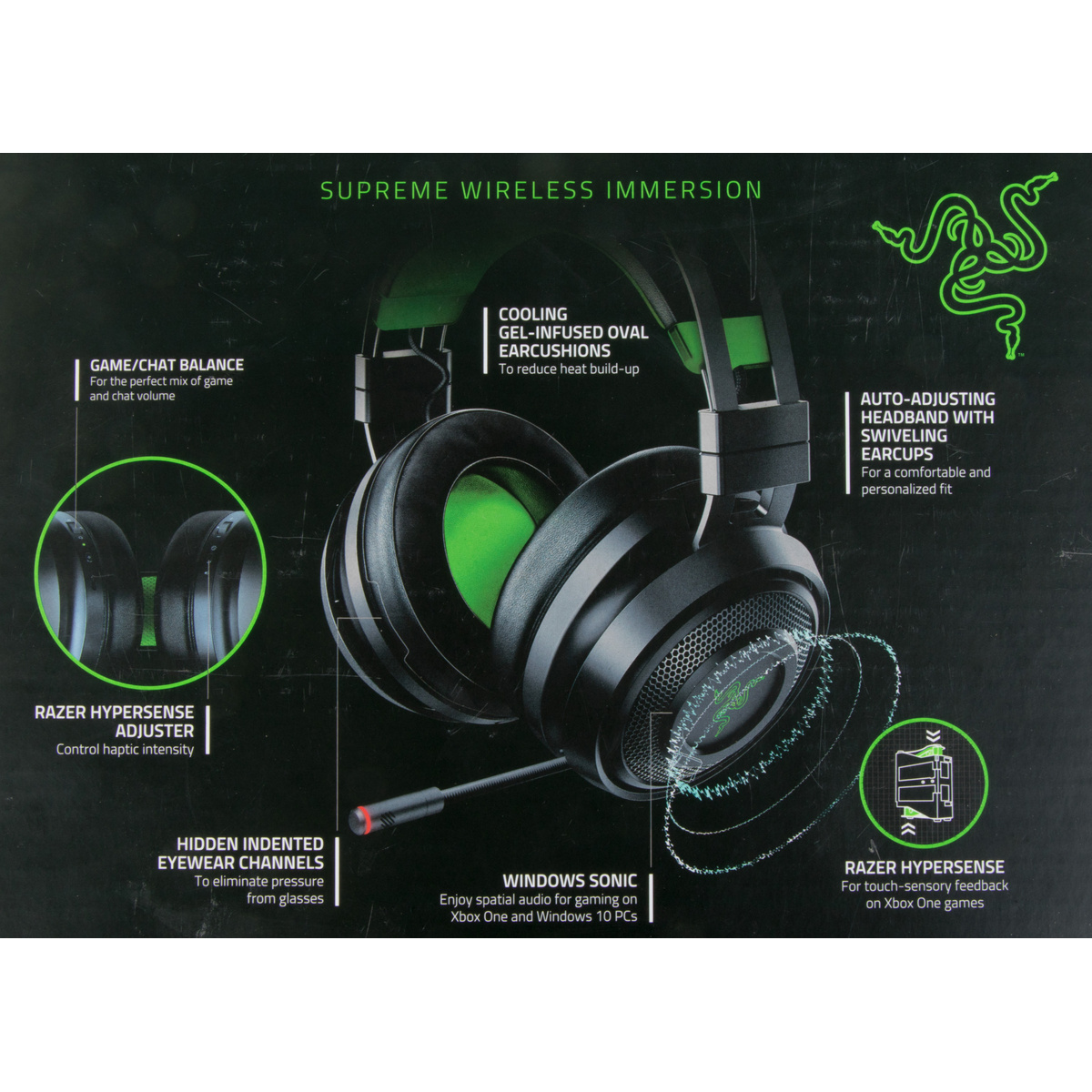 Компьютерная гарнитура Razer Nari Ultimate (Цвет: Black)