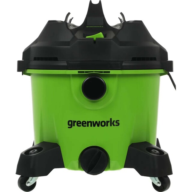 Строительный пылесос Greenworks G120WDV (Цвет: Green) Строительный пылесос Greenworks G120WDV (Цвет: Green)