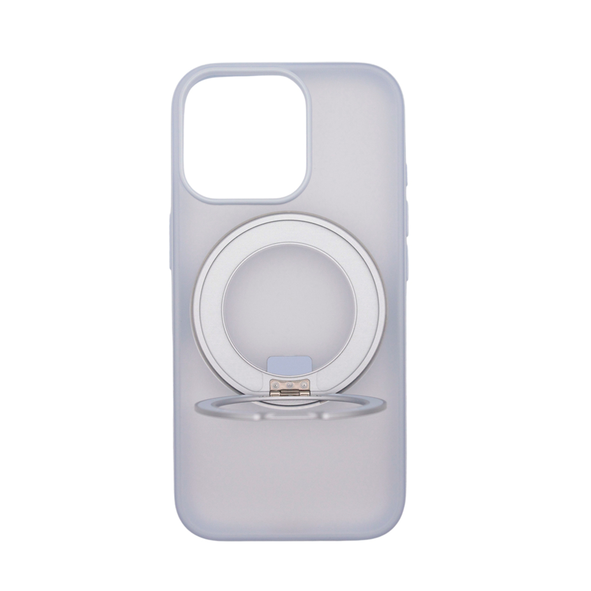 Чехол-накладка Comma Joy Elegant Magnetic 360 Rotating Stand Case для iPhone 17 (Цвет: Light Blue)