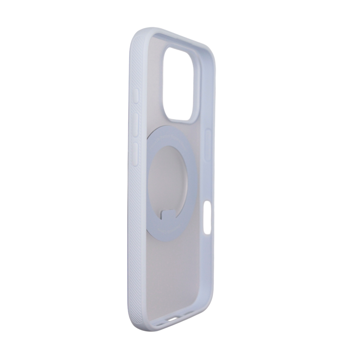 Чехол-накладка Comma Joy Elegant Magnetic 360 Rotating Stand Case для iPhone 17 (Цвет: Light Blue)