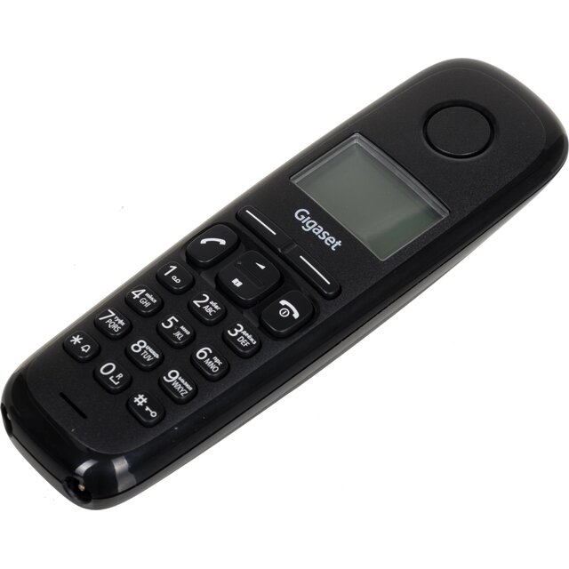 Радиотелефон Dect Gigaset A170 SYS, черный