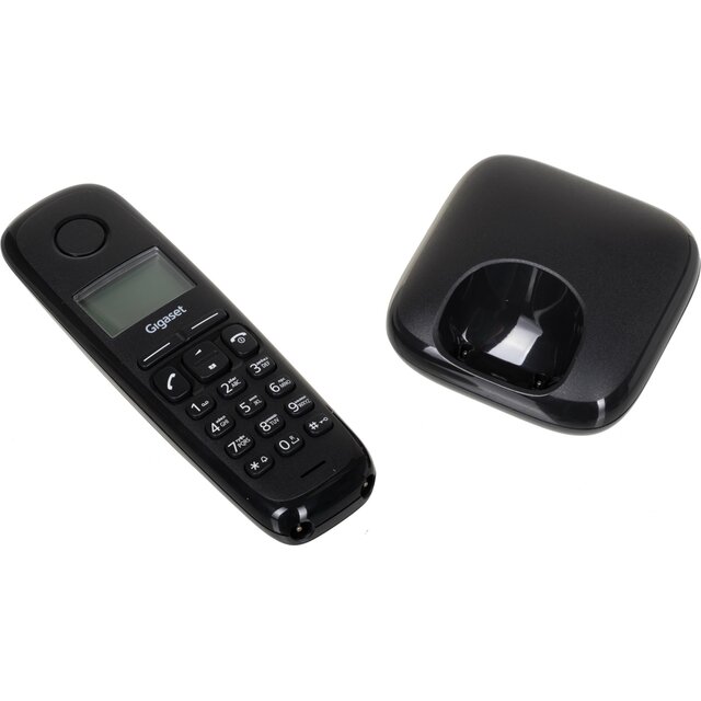 Радиотелефон Dect Gigaset A170 SYS, черный