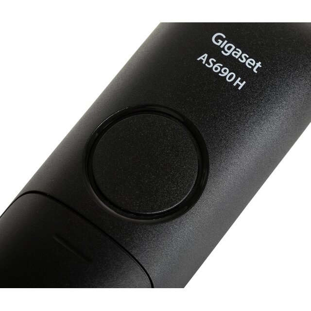 Радиотелефон Dect Gigaset AS690 SYS, черный