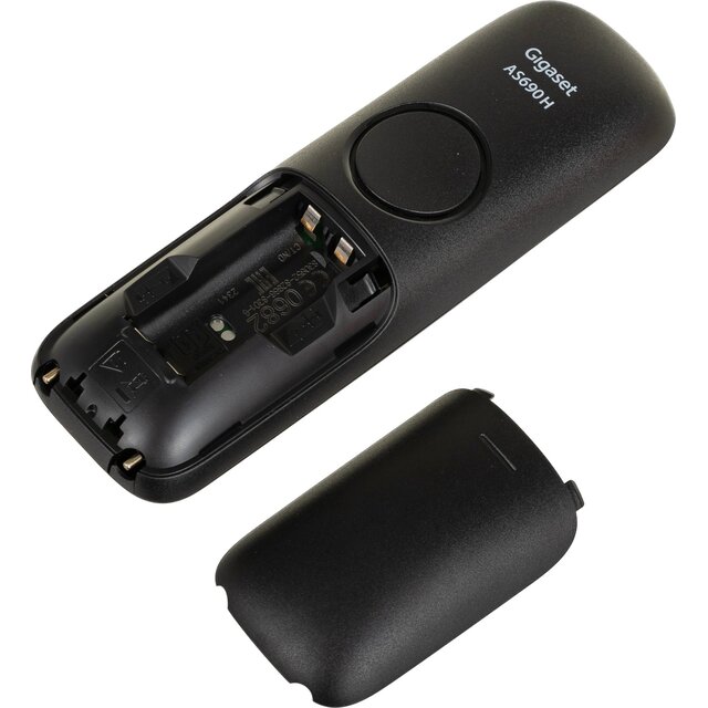 Радиотелефон Dect Gigaset AS690 SYS, черный