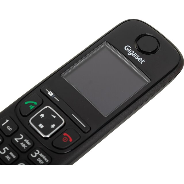 Радиотелефон Dect Gigaset AS690 SYS, черный