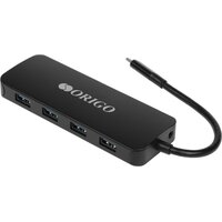 Разветвитель USB 3.0 Origo OU3390SNPD, черный