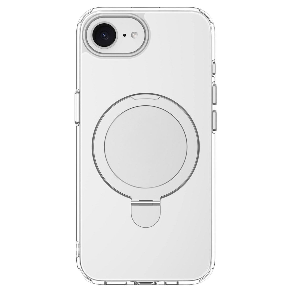 Чехол-накладка Devia Clean Series Magnetic Shockproof with Bracket для iPhone 16e (Цвет: Clear)