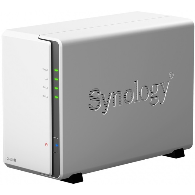 Сетевой накопитель NAS Synology DS220j без HDD