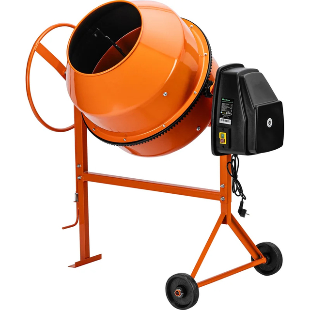 Бетоносмеситель Сибртех БСН-200П (Цвет: Orange)