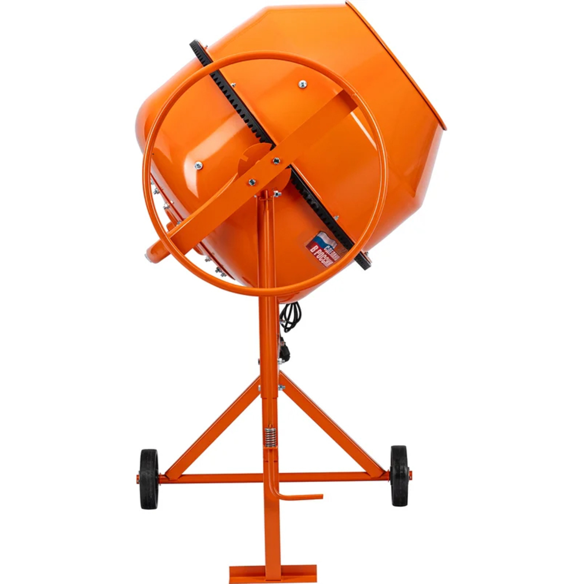 Бетоносмеситель Сибртех БСН-200П (Цвет: Orange)