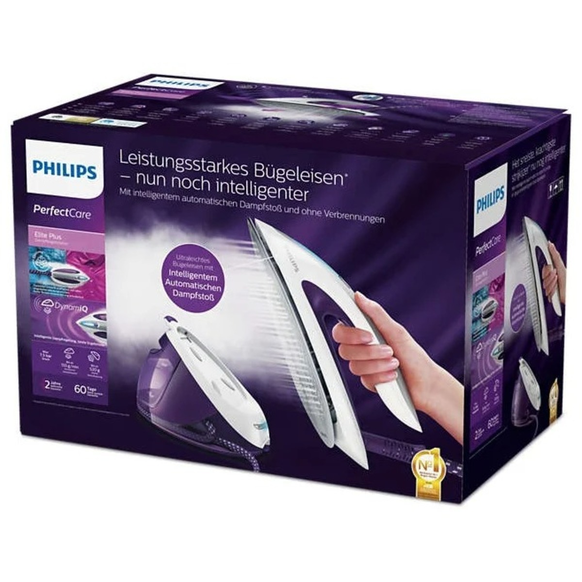 Парогенератор Philips GC9660/30 PerfectCare Elite Plus (Цвет: Purple)