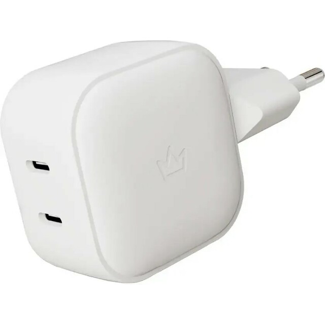 СЗУ VLP G-Charge 45W 2xUSB-C PD+QC, белый
