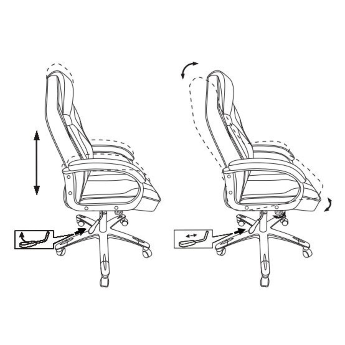 Кресло игровое Zombie VIKING 2 AERO Edition (Цвет: Black)