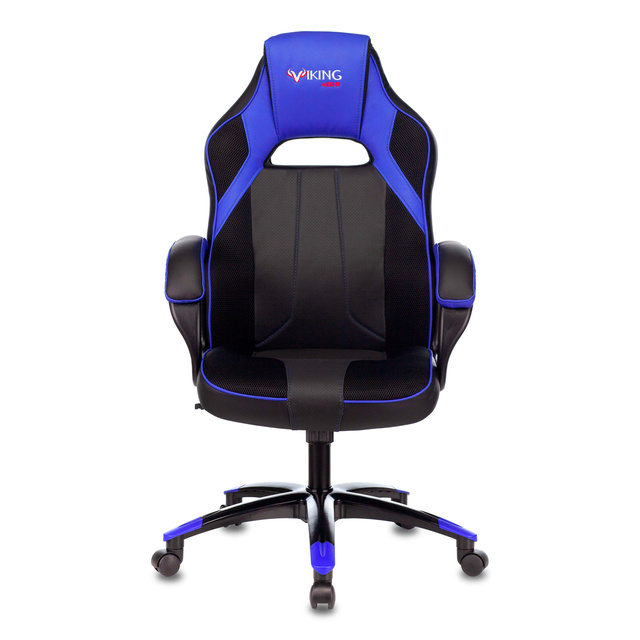 Кресло игровое Zombie VIKING 2 AERO (Цвет: Blue/Black)
