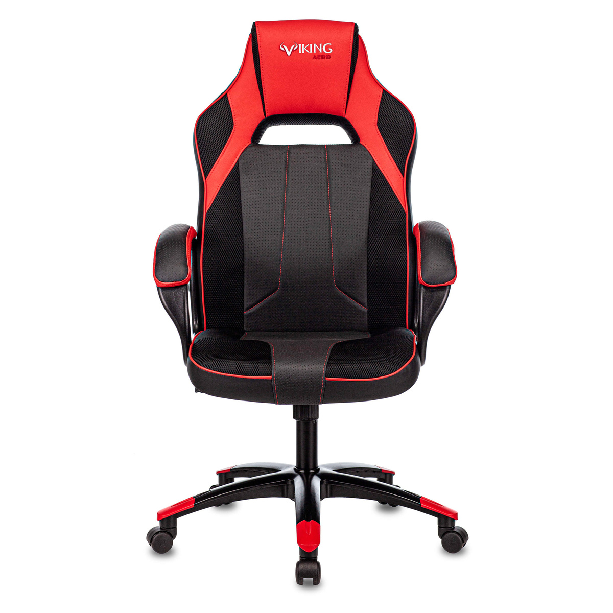 Кресло игровое Zombie VIKING 2 AERO (Цвет: Black / Red)