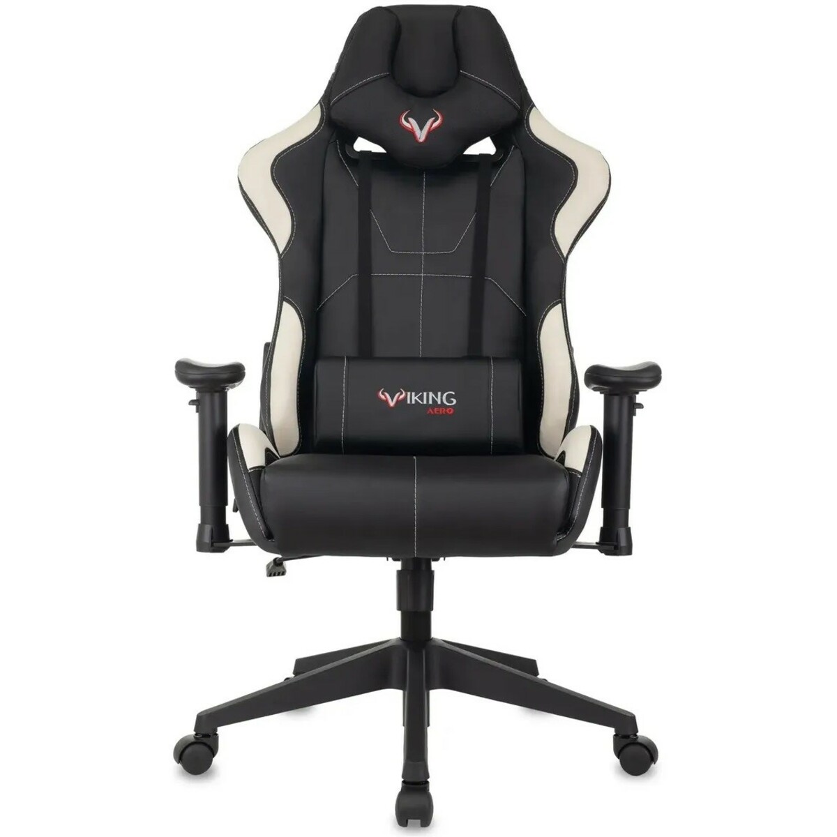 Кресло игровое Zombie VIKING 5 AERO (Цвет: Black/White)