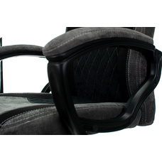 Кресло игровое Zombie VIKING 6 KNIGHT Fabric (Цвет: Gray/Black)