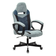 Кресло игровое Zombie VIKING 6 KNIGHT Fabric (Цвет: Blue)