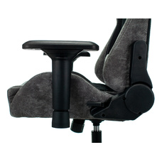 Кресло игровое Zombie VIKING 7 KNIGHT Fabric (Цвет: Gray / Black)
