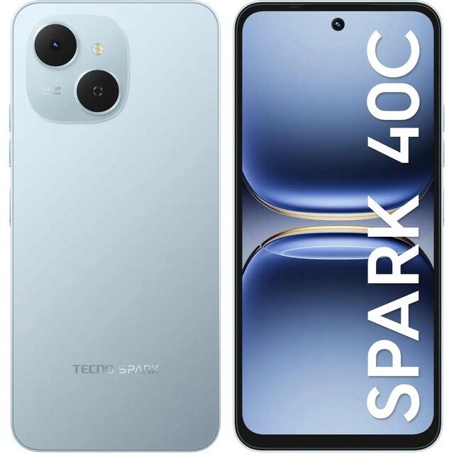Смартфон Tecno Spark 40C 8 / 256Gb (Цвет: Ripple Blue)  