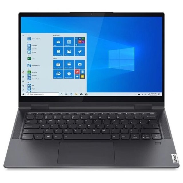 Ноутбук-Трансформер Lenovo Yoga 7 14ITL5 Core i5 1135G7 8Gb SSD512Gb UMA 14 Touch FHD (1920x1080) Windows 11 grey WiFi BT Cam