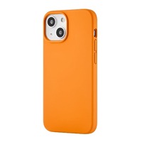 Чехол-накладка uBear Touch Case для смартфона Apple iPhone 13 Mini (Цвет: Orange) 