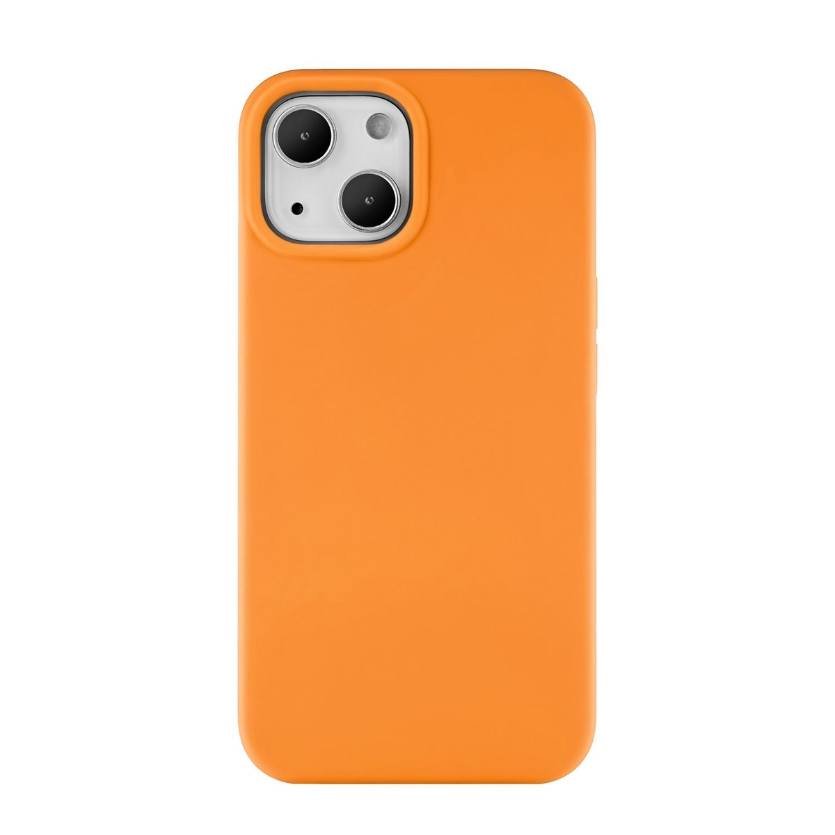 Чехол-накладка uBear Touch Case для смартфона Apple iPhone 13 Mini (Цвет: Orange) 