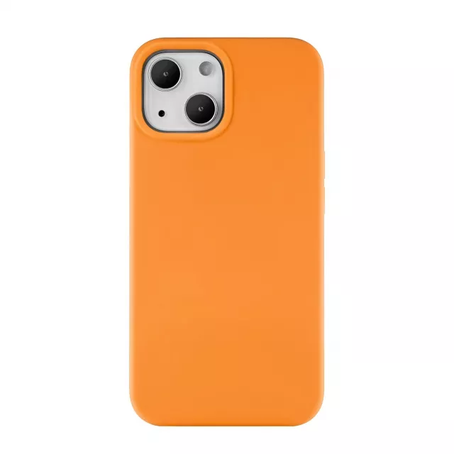 Чехол-накладка uBear Touch Case для смартфона Apple iPhone 13 Mini (Цвет: Orange) 