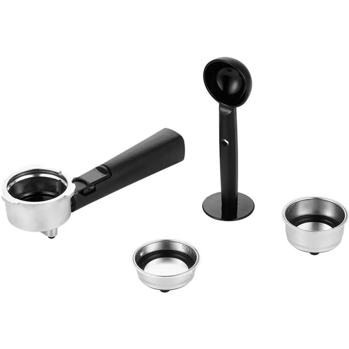 Кофеварка рожковая Kitfort КТ-771 (Цвет: Inox/Black)