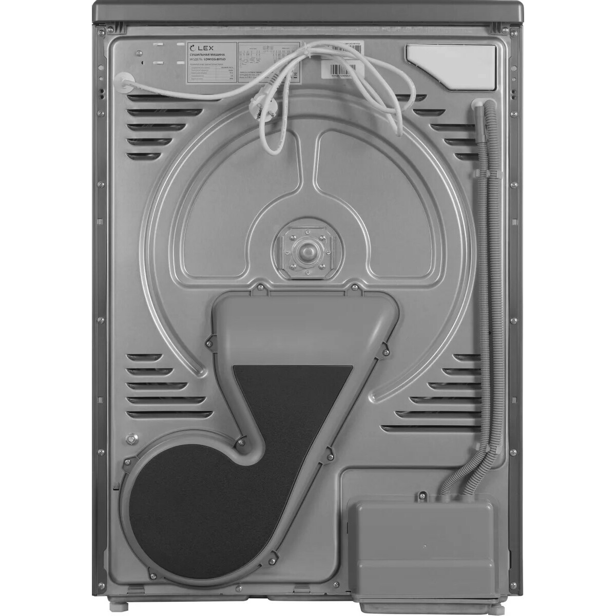 Сушильная машина Lex LDM12GrBlThD (Цвет: Gray)