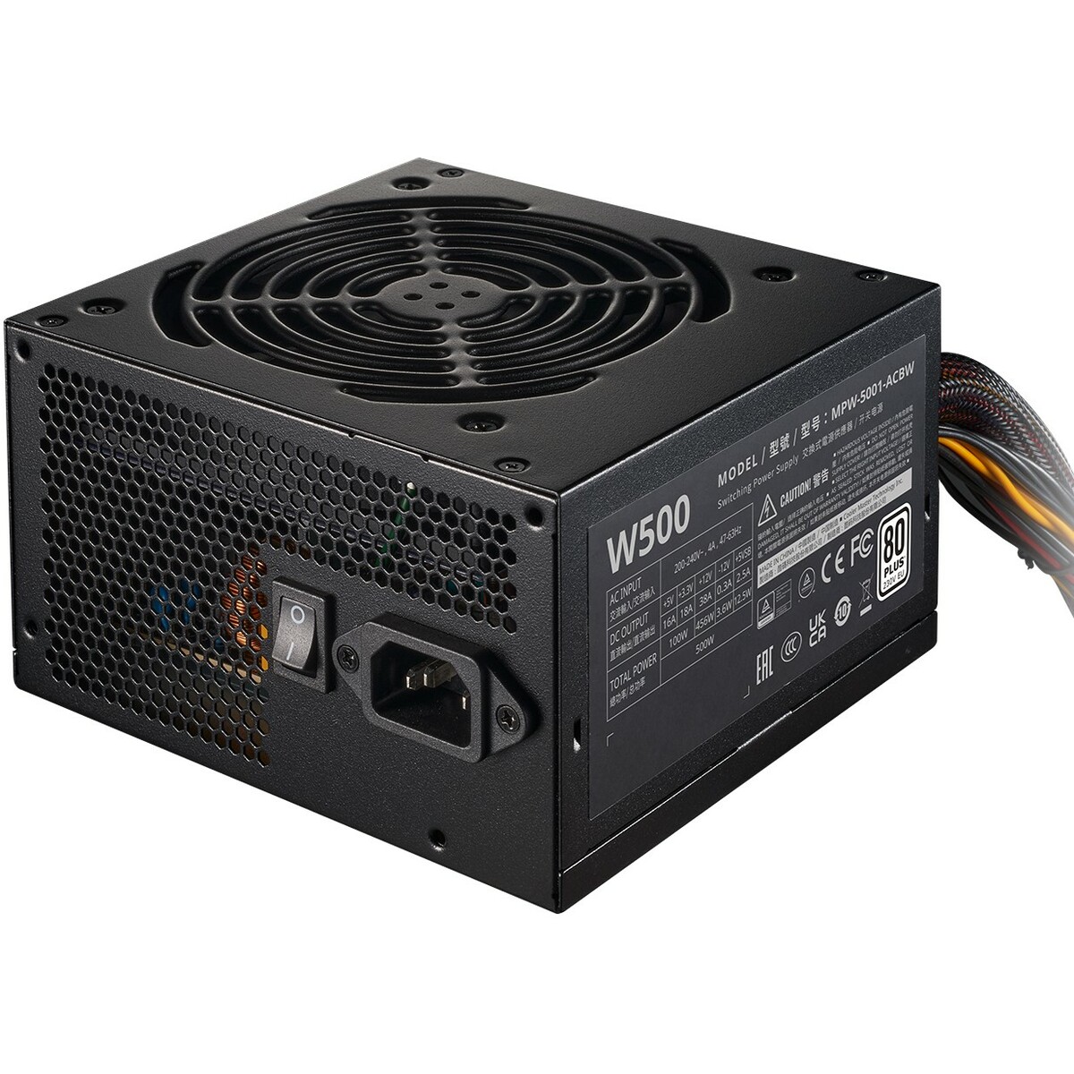 Блок питания Cooler Master Elite ATX 500W MPW-5001-ACBW-BNL - купить в СПб  по выгодным ценам с доставкой (Артикул 00420312)